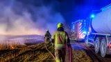 Incendie nocturne à Cerfontaine: près d’un hectare de champ ravagé, feu contenu