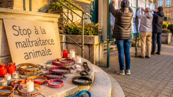 À Jette, vive émotion après deux chiens jetés d’un pont près de Toulouse