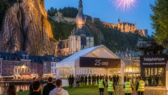 Dinant: le festival de jazz fête ses 25 ans entre Citadelle et Abbaye de Leffe