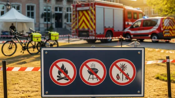 Le gouverneur prolonge les interdictions liées aux risques d'incendie dans le Brabant wallon
