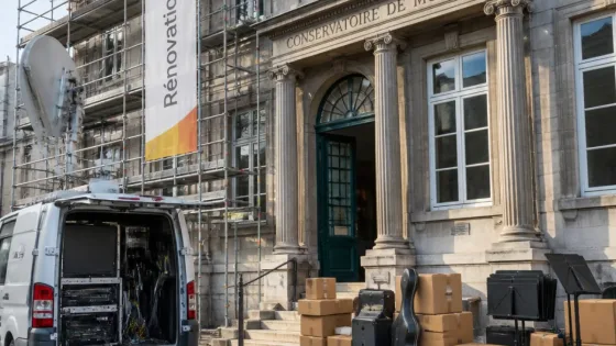 Verviers: le Conservatoire se met à l’antenne et prépare une rénovation majeure