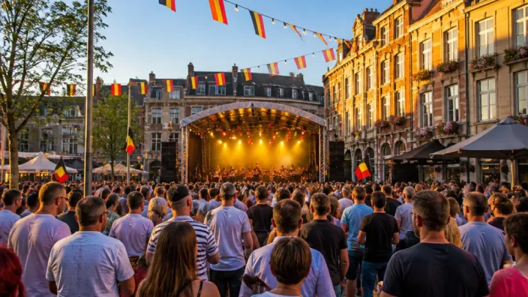 À Arlon, la Fête nationale en avant-première: Sttellla électrise la place Léopold