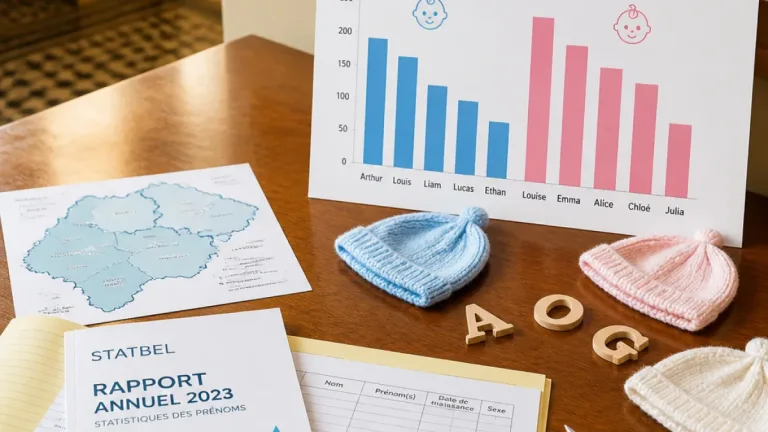Alice, Olivia et Gabriel en tête des prénoms donnés en Brabant wallon en 2025