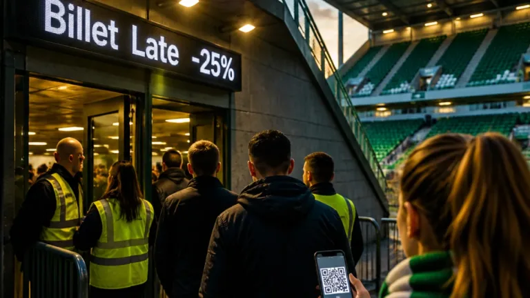 Asse : le « Billet Late » de l’AS Saint‑Étienne, une billetterie de dernière minute testée en Ligue 2