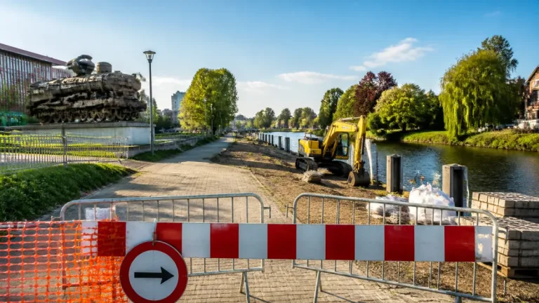 Ath: un tronçon au Square des Locomotives fermé un mois pour la halte nautique