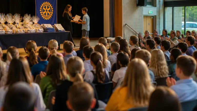 Bastogne : le Rotary honore les écoliers du « prix de la camaraderie » pour sa 26e édition