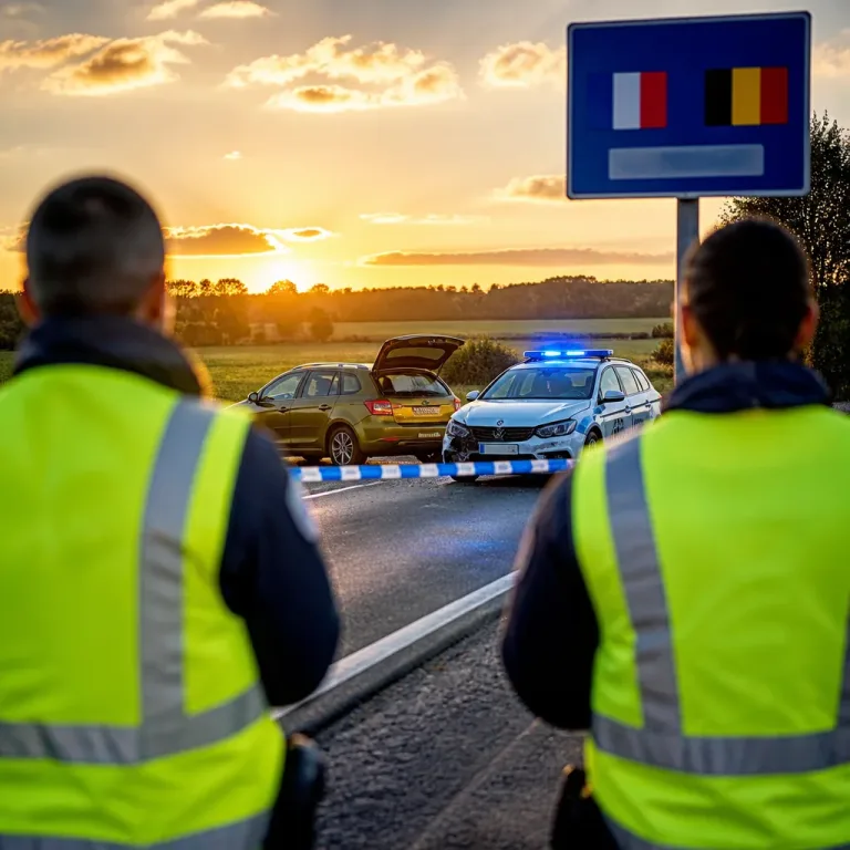 Contrôle à Pondrôme : un prévenu extradé vers la Belgique après avoir percuté deux fois une voiture de police