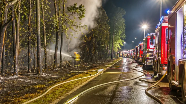 Beringen : 5.000 m² de bois détruits après un incendie à Korspel