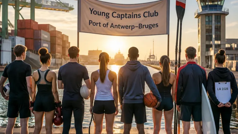 Bruges: le port mise sur huit talents belges avec un club vers les JO 2028