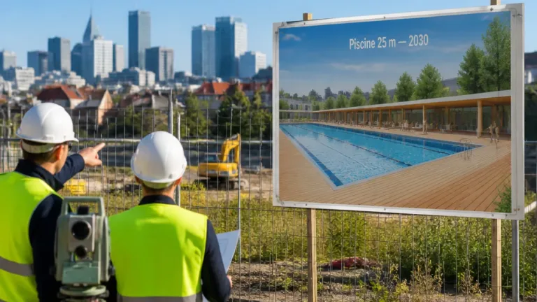 Bruxelles lancera une piscine publique en plein air à Anderlecht, ouverture visée en 2030