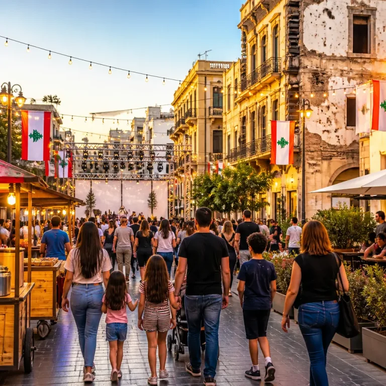Beyrouth relance ses fêtes pour réanimer le commerce et le centre-ville