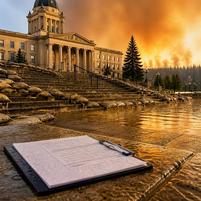 Au Manitoba, les catastrophes climatiques font dérailler les comptes publics
