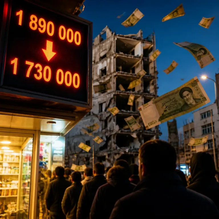 Escalade Iran‑États‑Unis : l'économie s'affaiblit, le rial plonge à un niveau historique