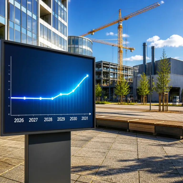 La Wallonie devrait retrouver une dynamique graduelle: croissance lente puis redressement à l’horizon 2028