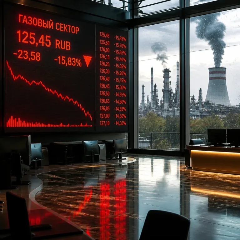 Gazprom au plus bas depuis 2008 : la Bourse et l'énergie secouées par les tensions avec la Chine
