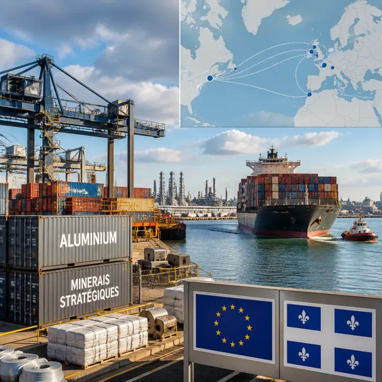 Face aux tensions USA-Chine, le Québec veut arrimer ses chaînes d’approvisionnement à l’Europe