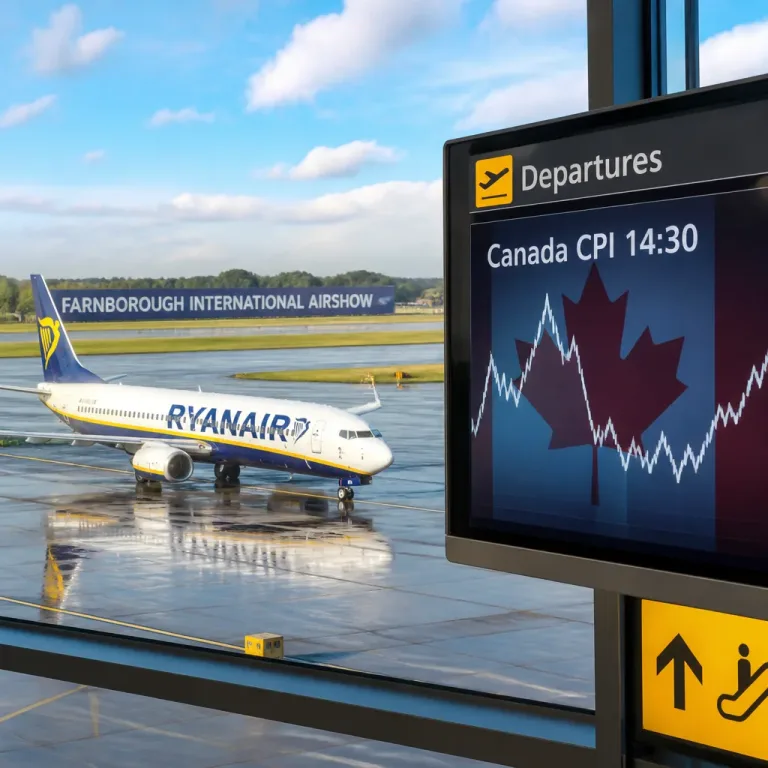 Ryanair, Farnborough et inflation canadienne: une semaine décisive pour l’aérien