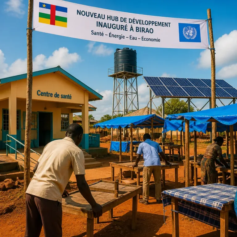 Centrafrique: un pôle de développement à Birao pour relancer l’économie locale