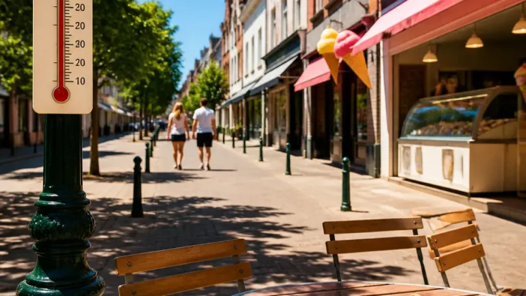 Canicule et consommation de glaces : ce que l’exemple de Chaumont dit aux commerçants de Jette