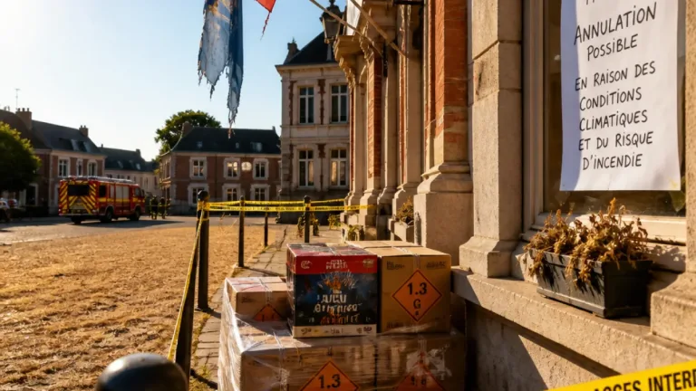 Canicule et risques d’incendie : plusieurs communes hésitent à maintenir les feux du 21 juillet