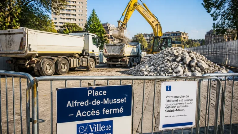 Châtelet: vaste chantier… mais à Rouen, pas en Hainaut
