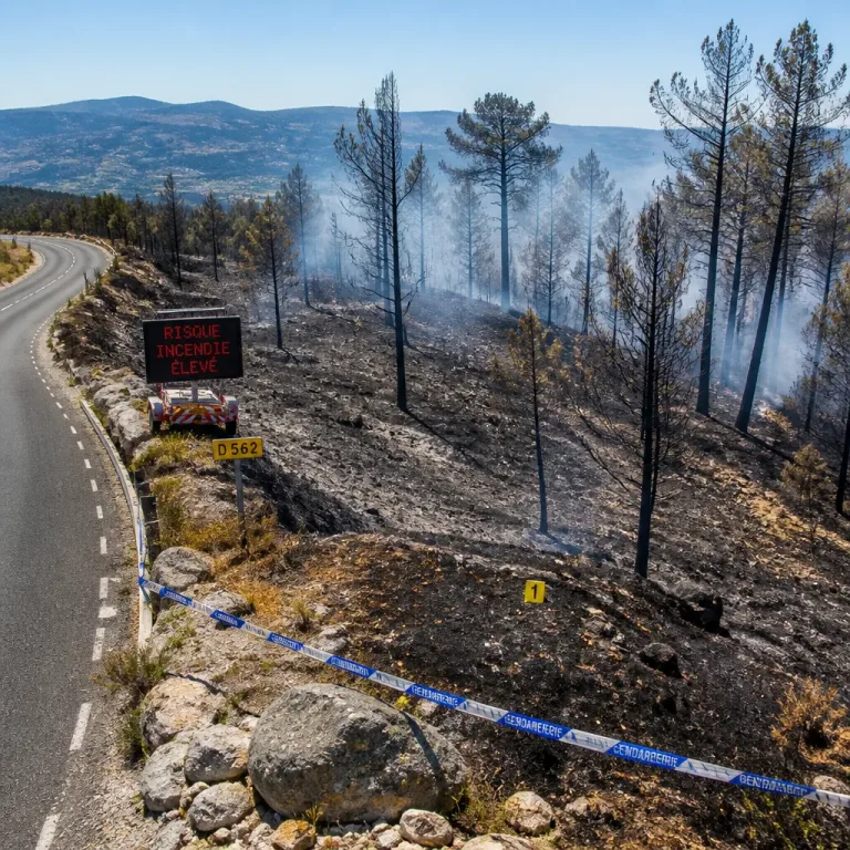 Feux en France: près de 40 000 hectares ravagés depuis janvier, 111 interpellations