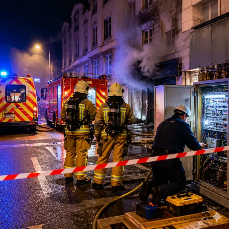 Incendie dans un commerce à Drummondville : un employé hospitalisé, origine électrique suspectée