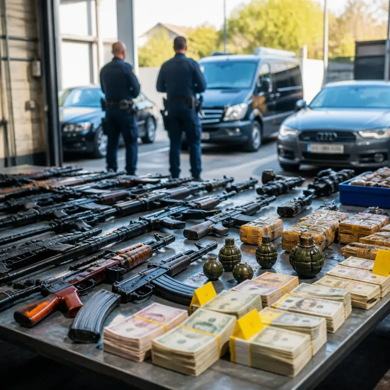 Démantèlement d’un réseau franco-suisse : 23 armes, grenades et un policier mis en examen