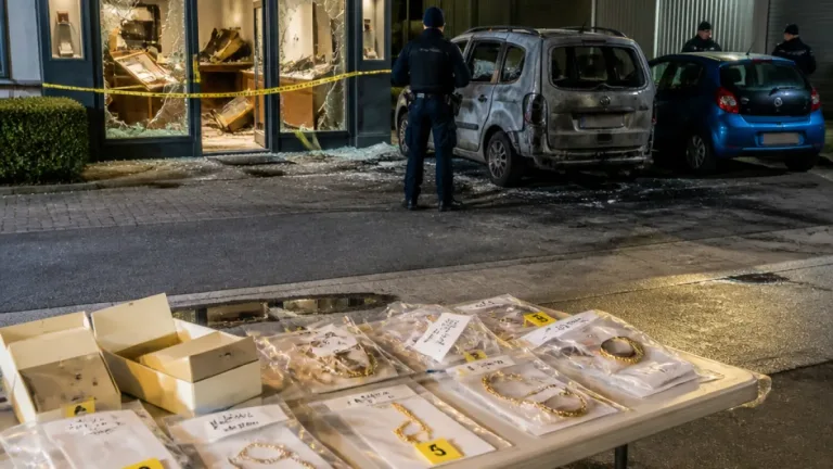 Deux interpellations en France après le braquage violent d'une bijouterie à Lauwe