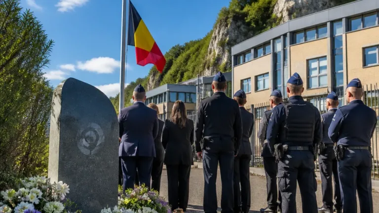 Dinant : hommage à Denis Léonard, gendarme abattu en 1984 à Heer-Agimont