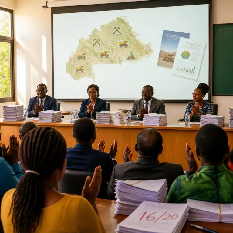 Mémoire au Burkina : une soutenance sur la contribution minière au développement local reçoit les louanges du jury