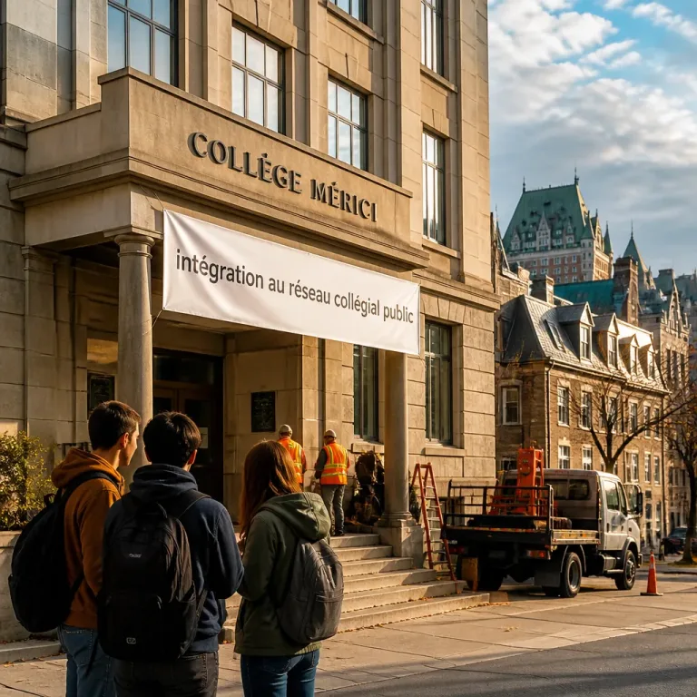 Le Collège Mérici va rejoindre le réseau collégial public pour augmenter l’offre de places