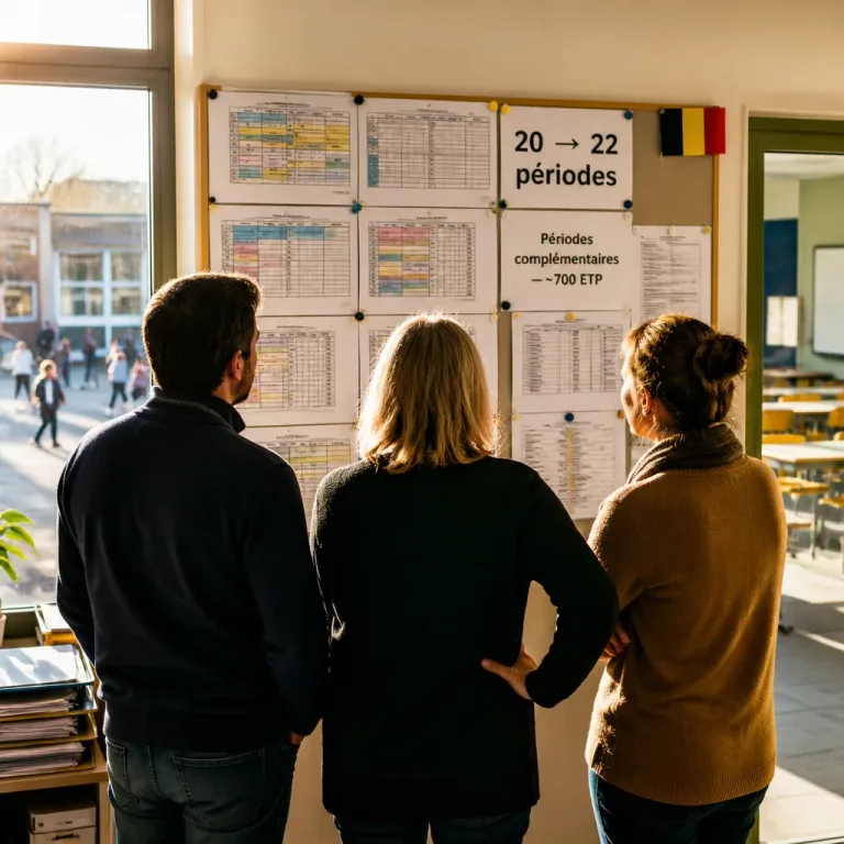 Rentrée 2026: 700 postes protégés temporairement après le passage à 22 périodes