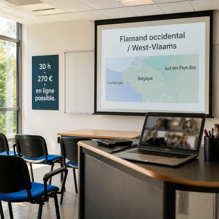 Lille propose un cours de flamand occidental, ouvert à tous et suivi possible en ligne