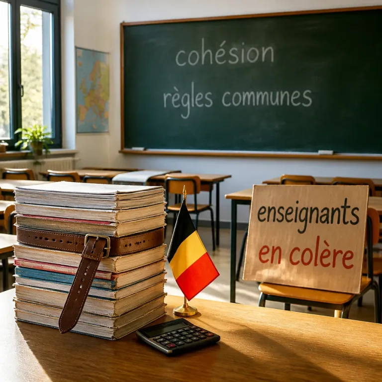Le Roi appelle à la cohésion face à la colère des enseignants et aux efforts budgétaires