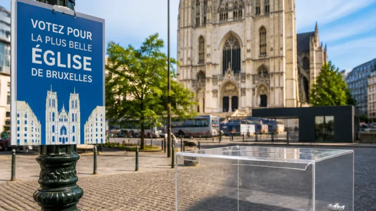 Églises emblématiques de Bruxelles: un vote du public relance le débat patrimonial
