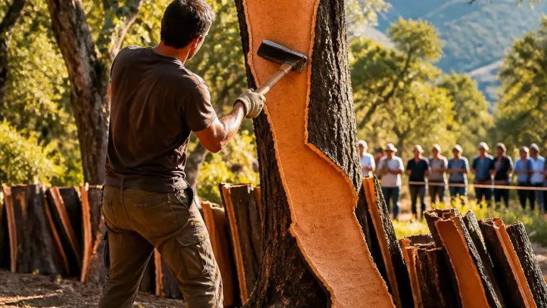 En Roussillon, une levée de liège met en lumière une filière sous tension et son savoir-faire