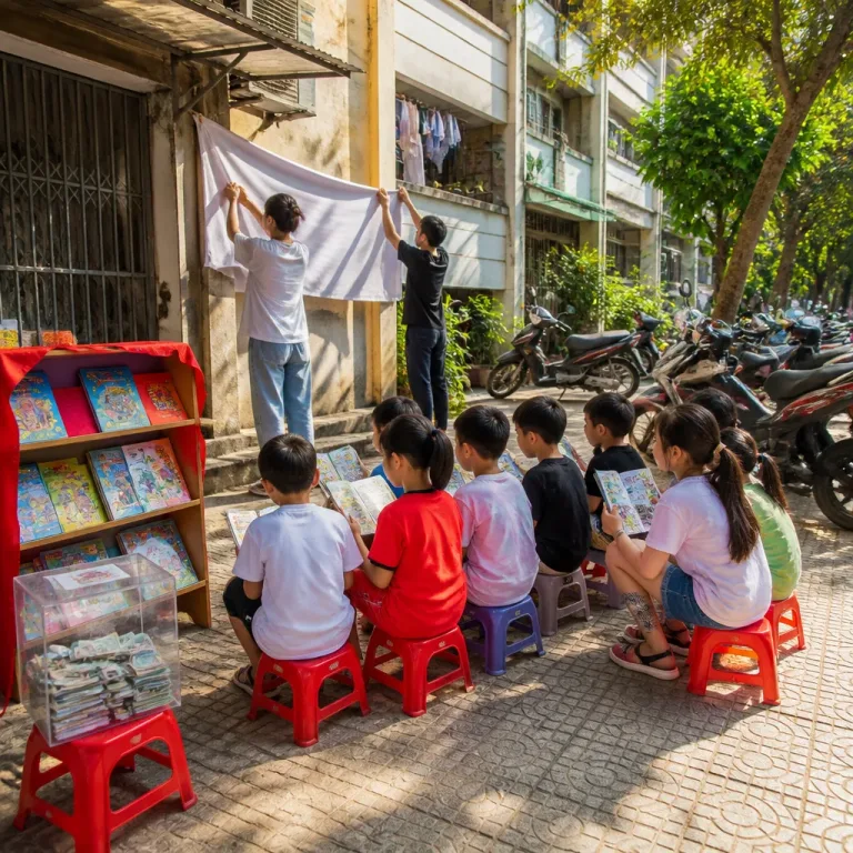 Hô Chi Minh-Ville déploie des bibliothèques solidaires et un salon du livre hors les murs
