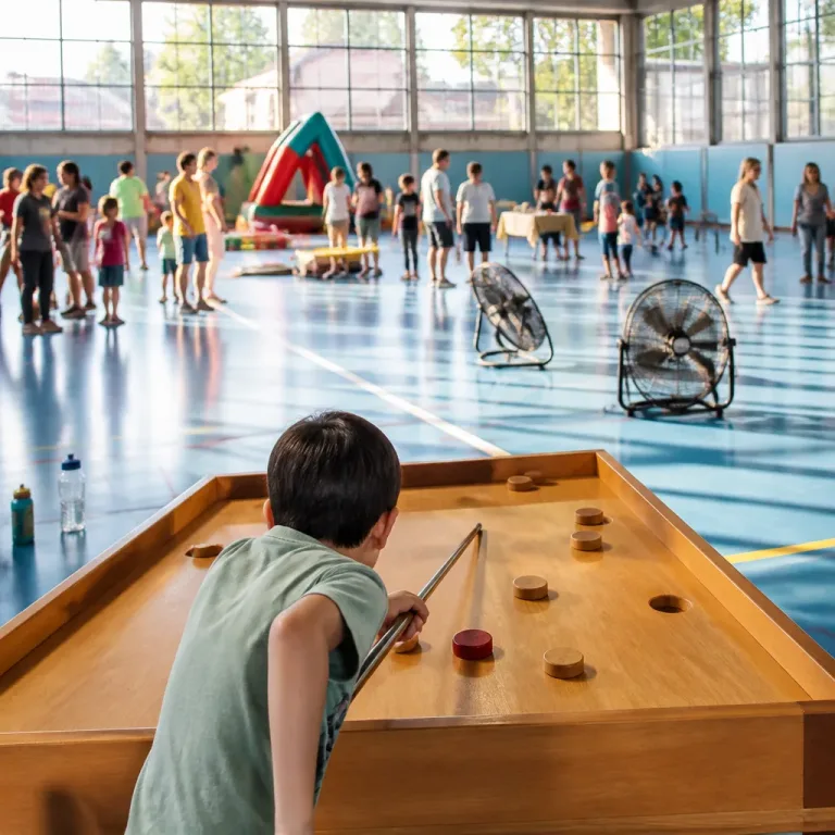 Sous la chaleur, le jeu fait œuvre commune: au gymnase, Alizée, 5 ans et demi, s’illustre