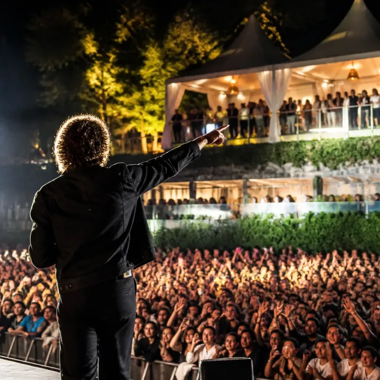 Festival d'été: un chanteur raille la zone VIP, nouvelle critique contre les loges dorées