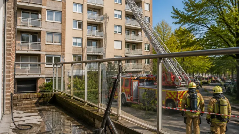 Forest: incendie au 7e étage lié à une trottinette, plusieurs logements impactés