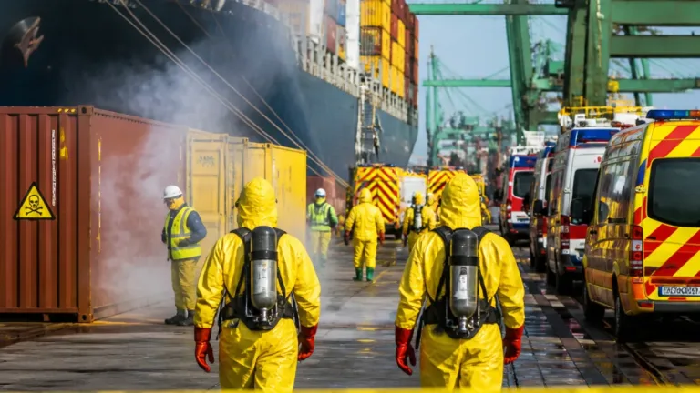Fuite d'acide fluorhydrique au port d'Anvers-Bruges : plusieurs terminaux interrompus, des dizaines d'exposés