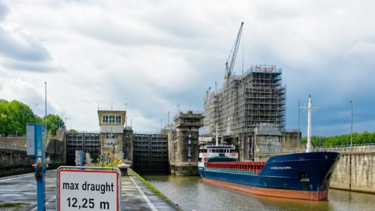 Gand : assouplissement des restrictions de navigation sur le canal Gand–Terneuzen