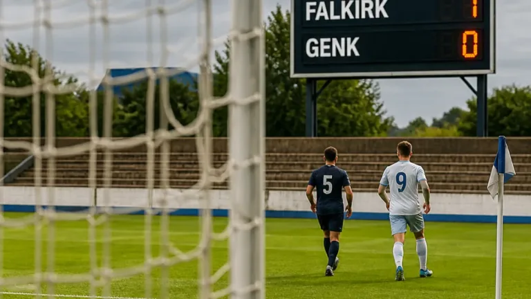 Genk s’incline en amical en Écosse: Falkirk s’impose 1-0 après un départ canon