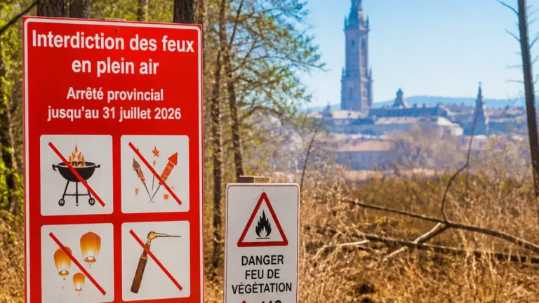 Hainaut: l’interdiction des feux en plein air prolongée face au risque d’incendie