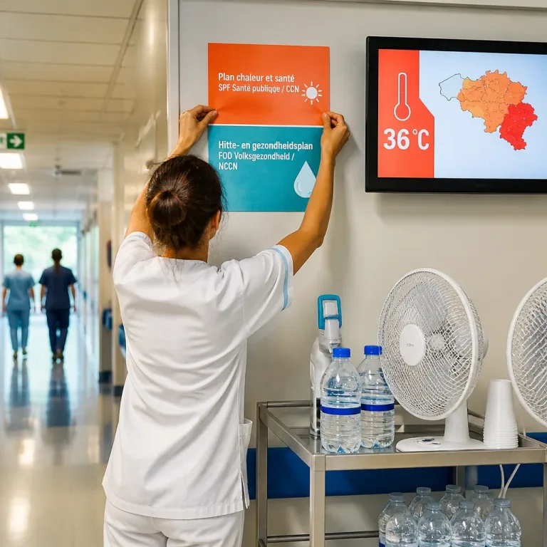 La Belgique lance un plan interfédéral pour mieux protéger la santé lors des canicules