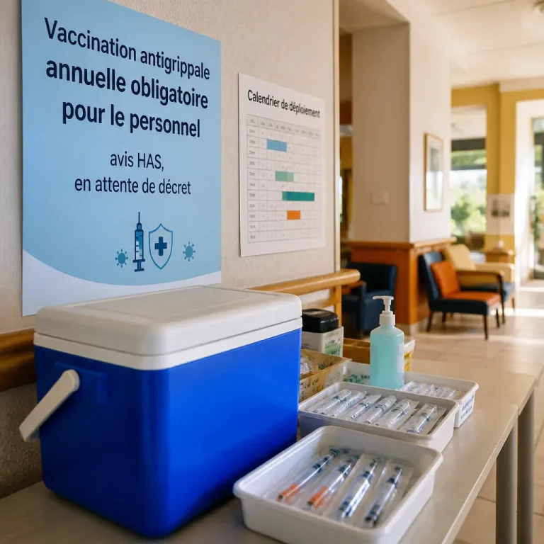 Grippe: vers une vaccination obligatoire des soignants en France, la HAS tranche