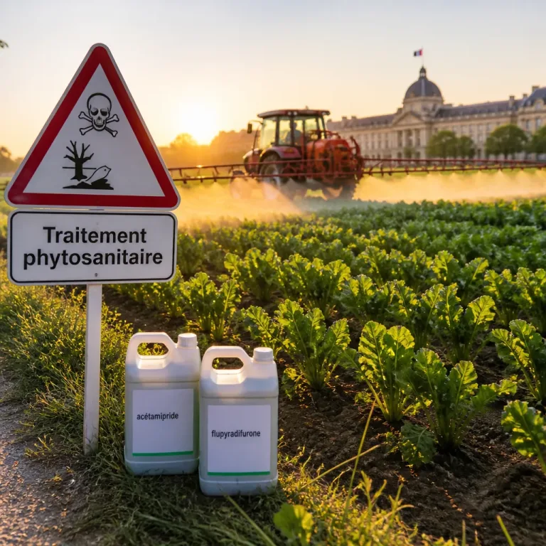 France: vers le retour de deux pesticides interdits, un test pour la santé publique