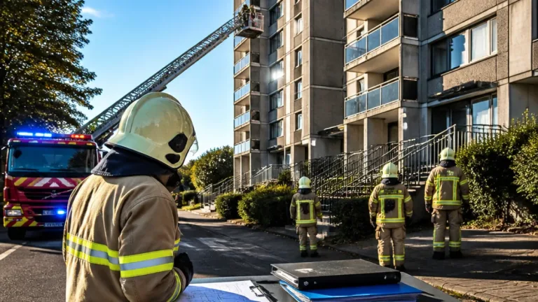 Huy : contrôle des tours Batta après l'incendie de la tour Kennedy, des enseignements à tirer