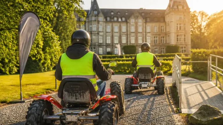 Huy : des balades en Swincar lancées au Château Springuel à Tihange